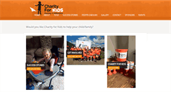 Desktop Screenshot of charityforkids.co.uk